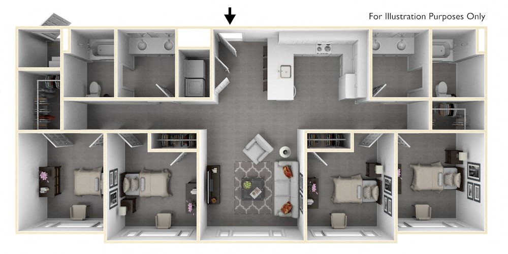 Four Bedroom Flat